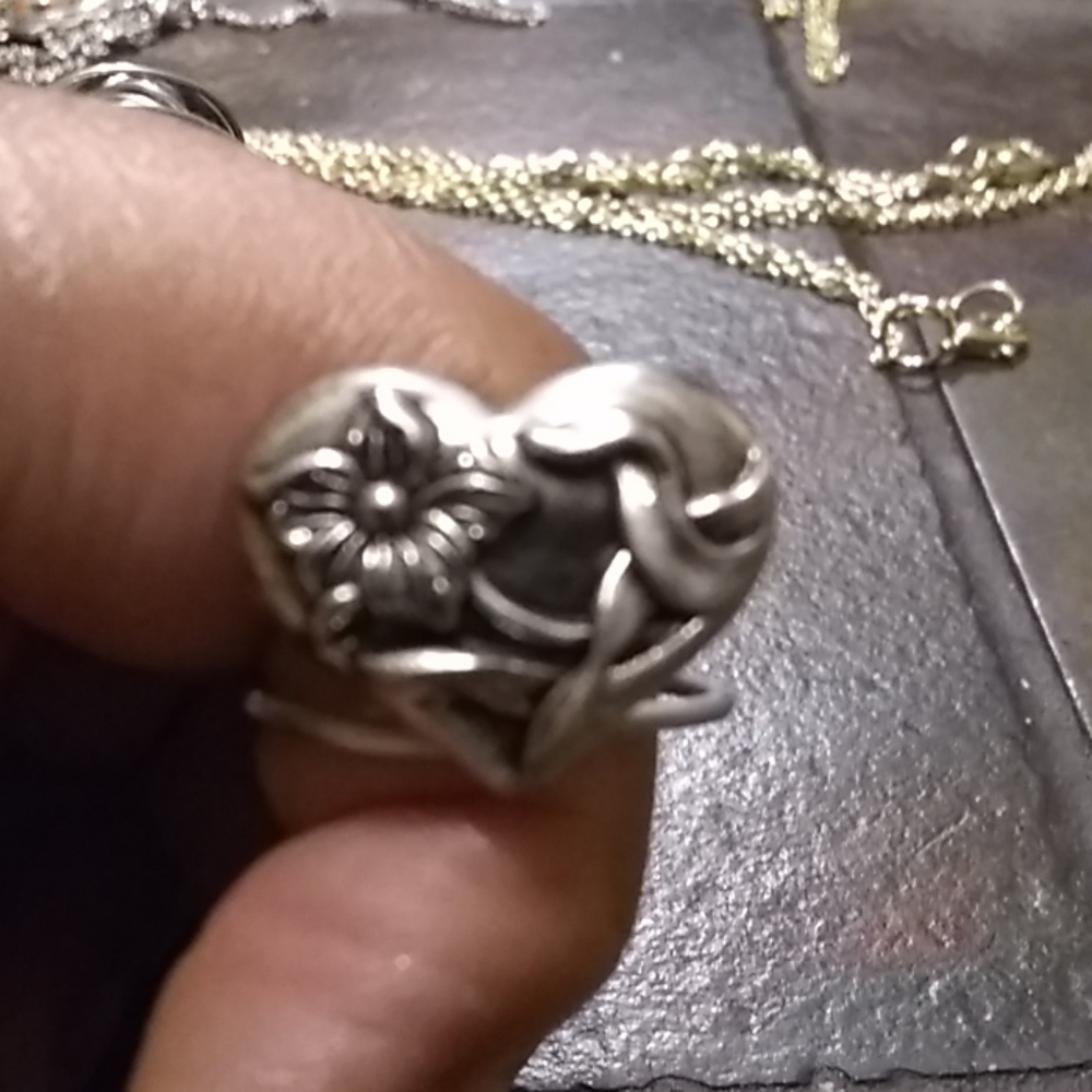 Handmade heart necklace